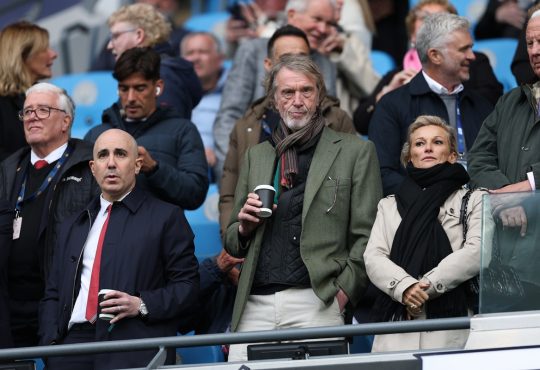 Manchester United - Omar Berrada, CEO Manchester United, Sir Jim Ratcliffe, CEO INEOS group