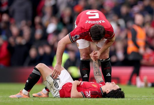 Lisandro Martinez Harry Maguire - Manchester United