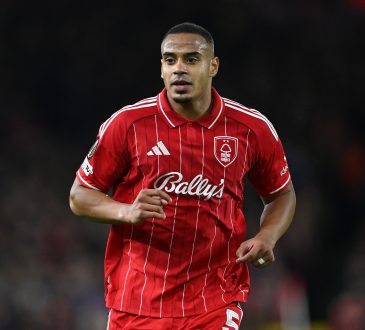 Verteidiger Murillo in einem Spiel für Nottingham Forest