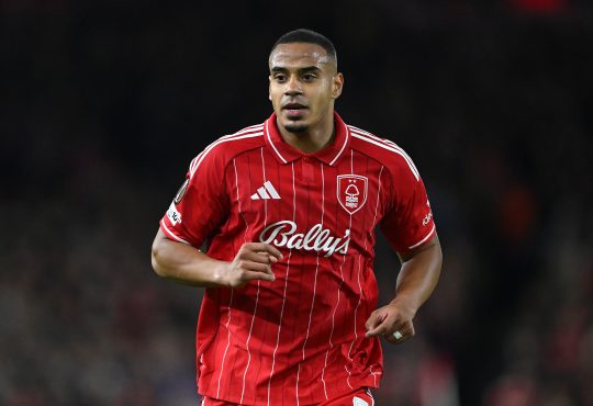 Verteidiger Murillo in einem Spiel für Nottingham Forest