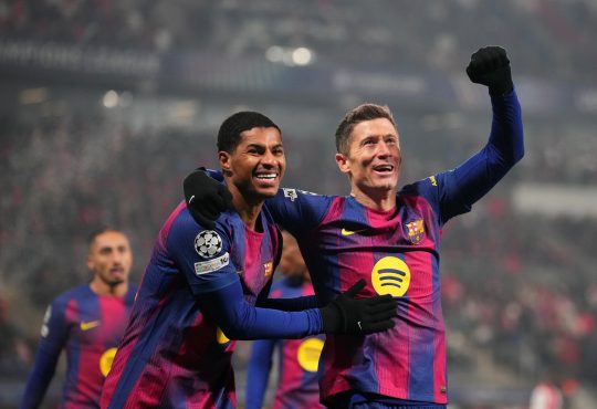 Marcus Rashford - Robert Lewandowski - Barcelona