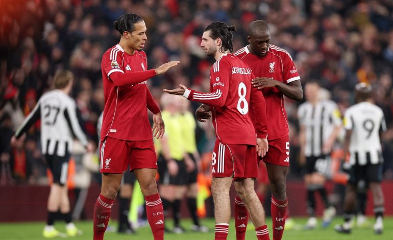 Dominik Szoboszlai - Liverpool v Newcastle