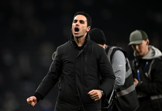 Mikel Arteta - Arsenal London v Tottenham