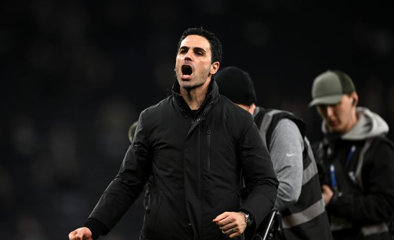 Mikel Arteta - Arsenal London v Tottenham