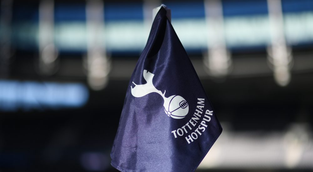 Die Eckflagge von Tottenham Hotspur