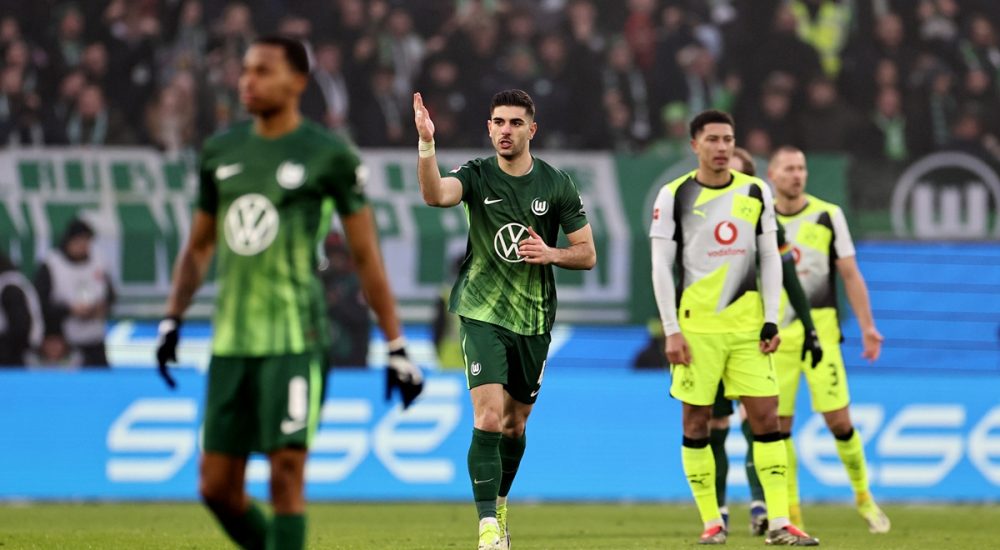 Konstantinos Koulierakis VfL Wolfsburg v Borussia Dortmund - Bundesliga