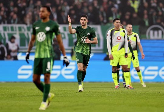 Konstantinos Koulierakis VfL Wolfsburg v Borussia Dortmund - Bundesliga