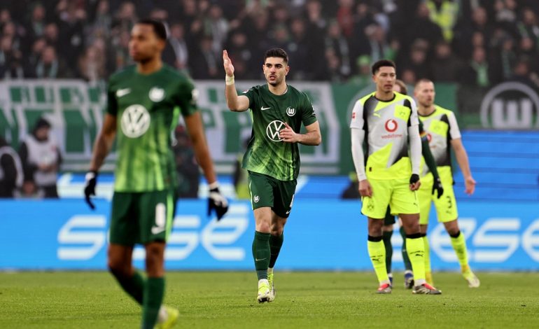 Konstantinos Koulierakis VfL Wolfsburg v Borussia Dortmund - Bundesliga