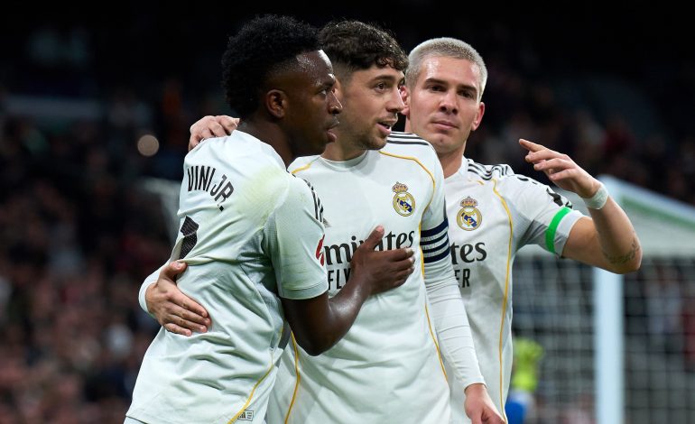 Vinicius Junior, Fede Valverde, Franco Mastantuono