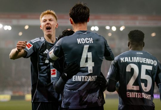 Larsson, Koch, Kalimuendo - Eintracht Frankfurt