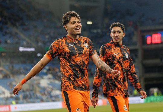 Luca Meirelles und Marlon Gomes - Lech Poznan - Shakhtar Donetsk