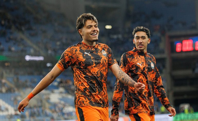 Luca Meirelles und Marlon Gomes - Lech Poznan - Shakhtar Donetsk