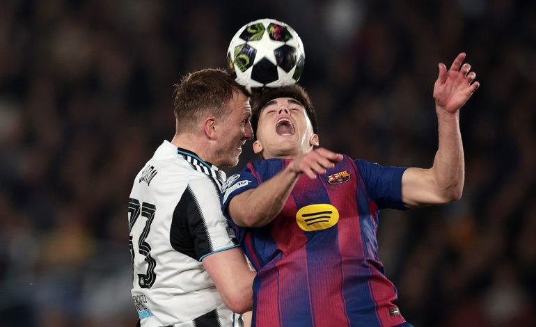 Pau Cubarsi - Barcelona v Newcastle United