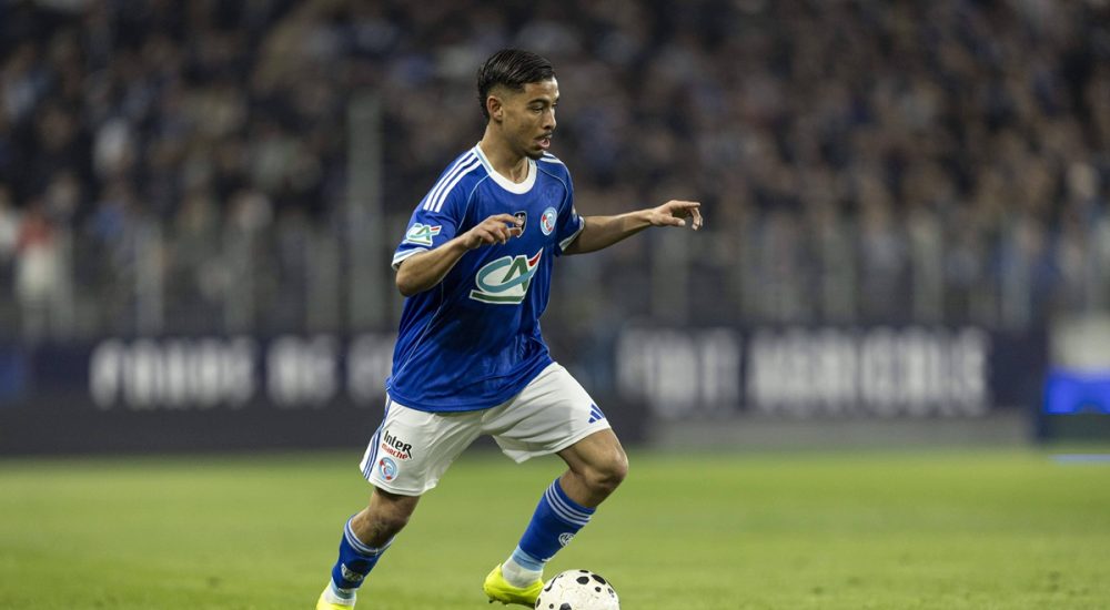Gessime Yassine im Coupe de France für Racing Strassburg