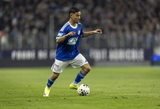 Gessime Yassine im Coupe de France für Racing Strassburg
