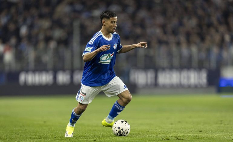 Gessime Yassine im Coupe de France für Racing Strassburg