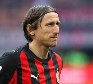 Luka Modric im Trikot von AC Milan
