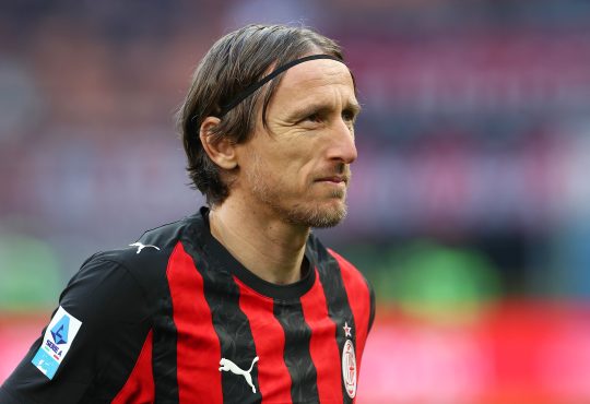 Luka Modric im Trikot von AC Milan