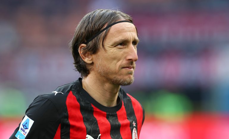 Luka Modric im Trikot von AC Milan
