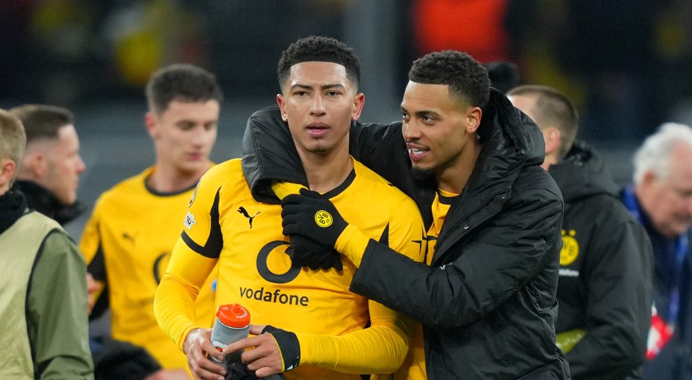 Jobe Bellingham und Felix Nmecha