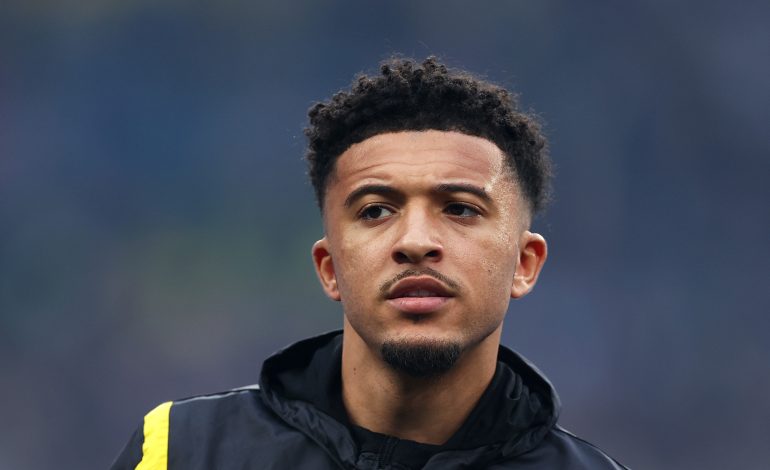 Jadon Sancho im BVB-Trikot.