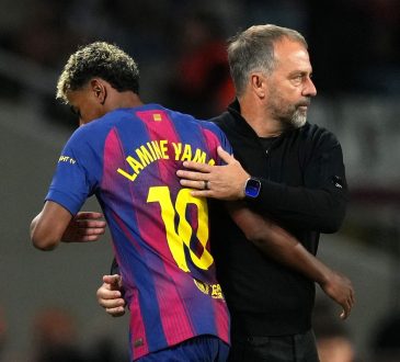 Lamine Yamal / Hansi Flick - FC Barcelona