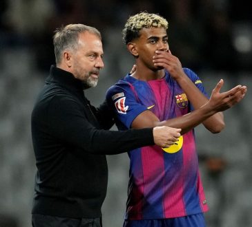 Hansi Flick / Lamine Yamal - FC Barcelona