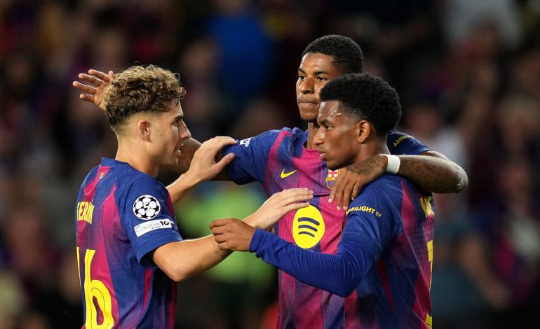 Rashford mit Balde - FC Barcelona