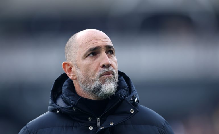 Nahaufnahme von Tottenham-Trainer Igor Tudor