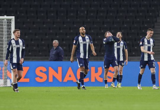 Michael Cuisance, John-Anthony Brooks, Marton Dardai, Linus Gechter, Niklas Kolbe, Hertha BSC