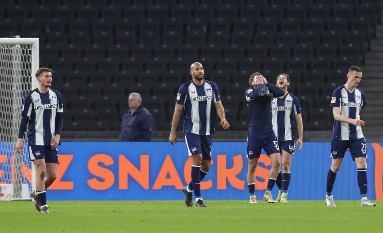 Michael Cuisance, John-Anthony Brooks, Marton Dardai, Linus Gechter, Niklas Kolbe, Hertha BSC