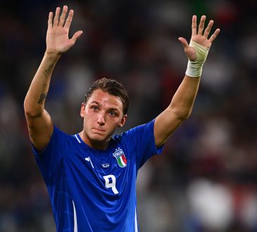 Mateo Retegui im Trikot der italienischen Nationalmannschaft