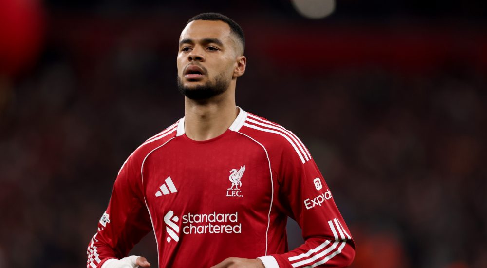 Cody Gakpo im Trikot des FC Liverpool