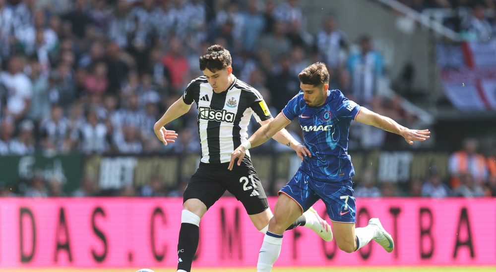 Tino Livramento Newcastle v Chelsea