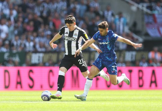 Tino Livramento Newcastle v Chelsea