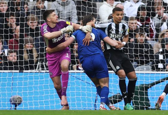 Malick Thiaw Newcastle United v Everton