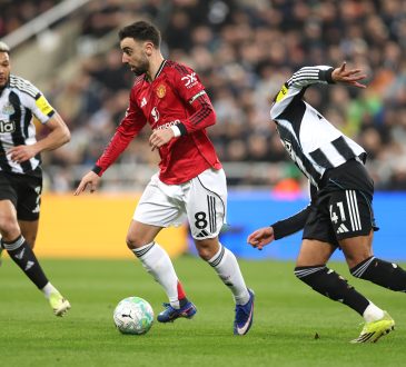 Newcastle United vs. Manchester United Spielszene