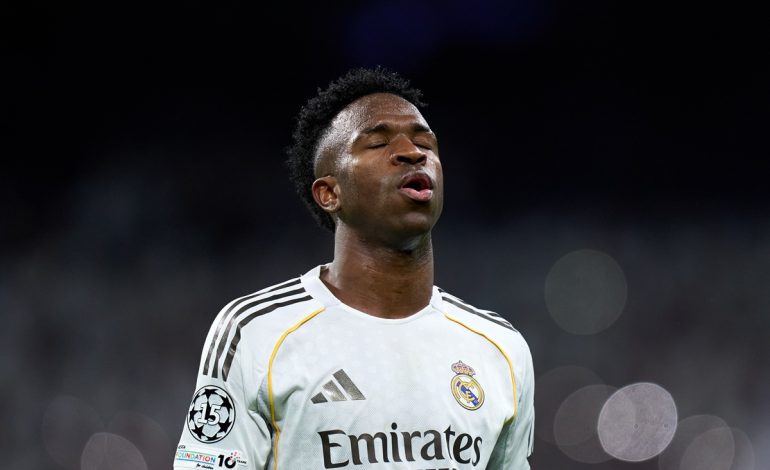 Vinicus Junior Real Madrid v Benfica