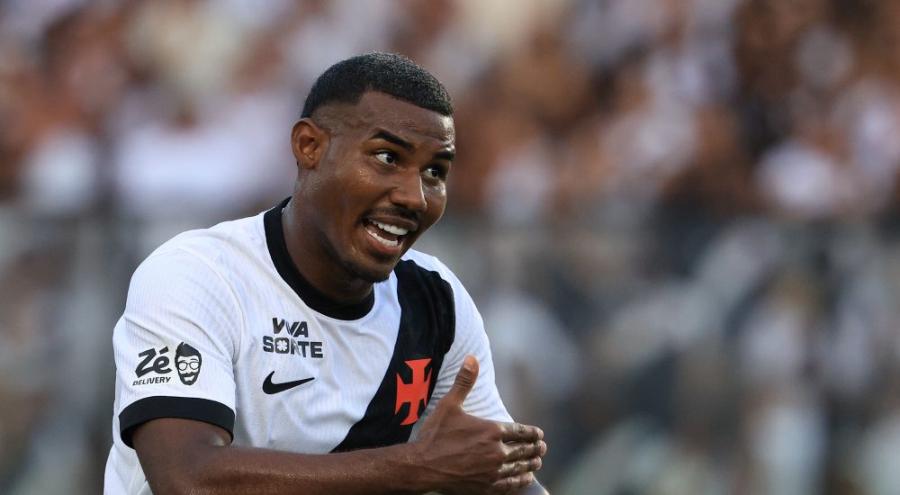 Vasco da Gama Linksverteidiger Cuiabano in einem Spiel