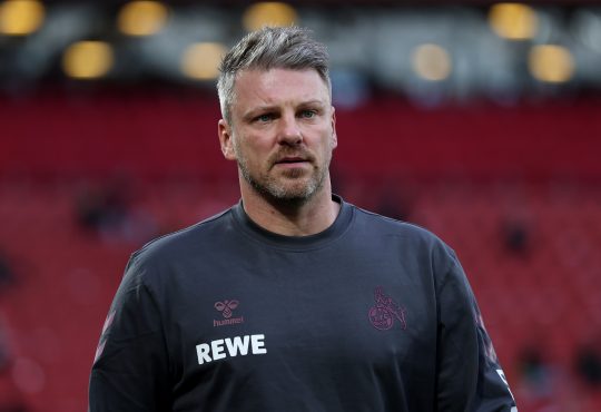 Ehemaliger FC-Köln-Coach Lukas Kwasniok vor dem Spiel gegen St. Pauli