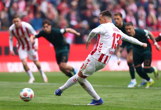 Fussballspieler Said El Mala vom 1.FC Köln