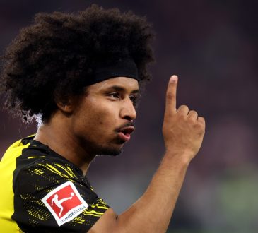 Karim Adeyemi VfB Stuttgart v Borussia Dortmund