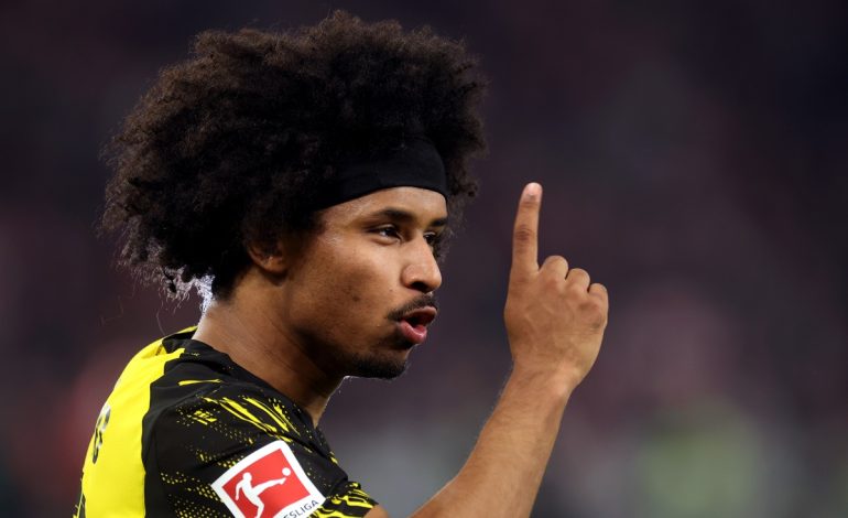 Karim Adeyemi VfB Stuttgart v Borussia Dortmund