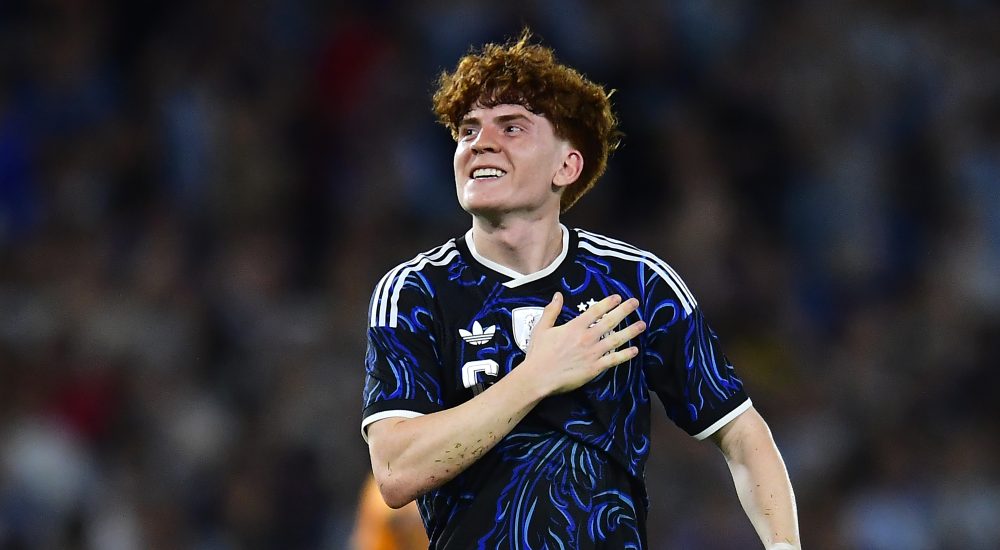 Valentin Barco im Trikot von Argentinien