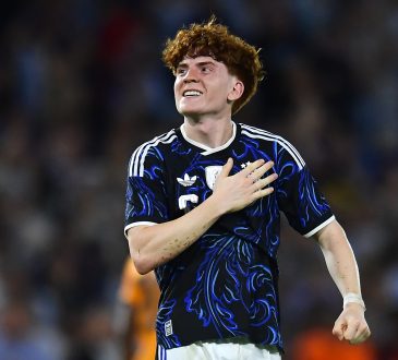 Valentin Barco im Trikot von Argentinien