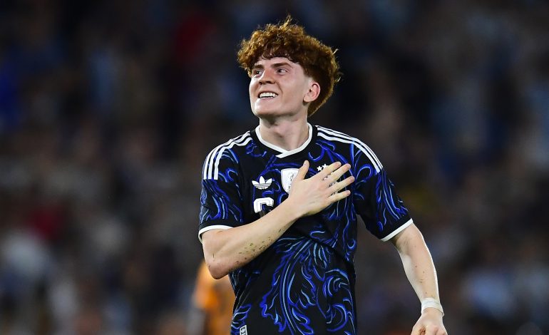 Valentin Barco im Trikot von Argentinien