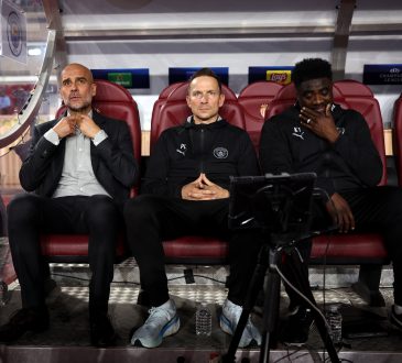 Pep Guardiola, Pepijn Lijnders, Kolo Toure