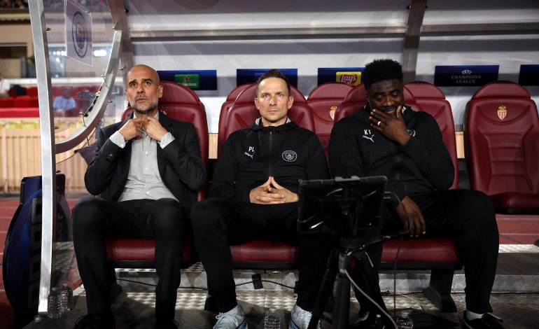 Pep Guardiola, Pepijn Lijnders, Kolo Toure