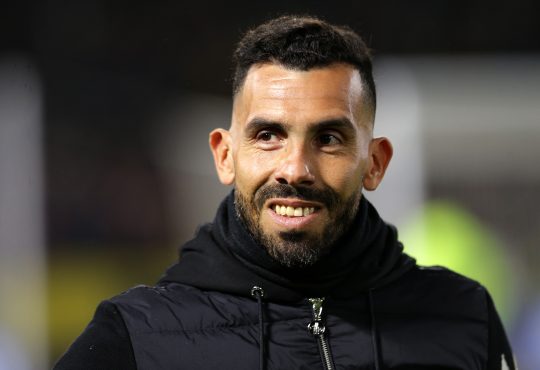 Carlos Tevez als Trainer