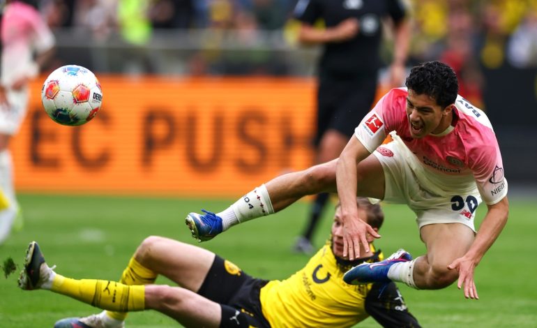 Ibrahim Maza - Bayer Leverkusen v Borussia Dortmund